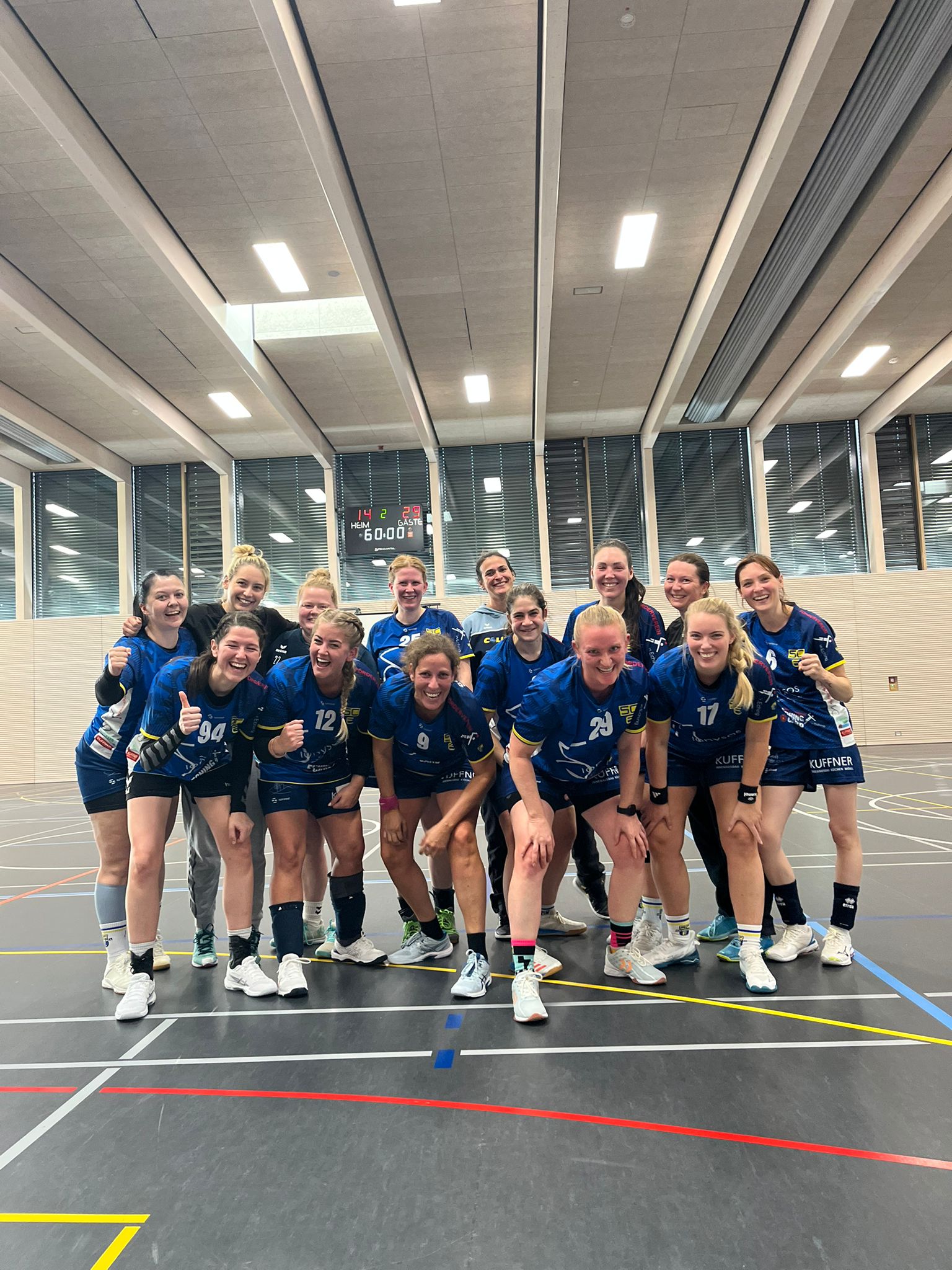 Erfolgreicher Auswärtssieg : SC Eching Damen gewinnen deutlich mit 29:14